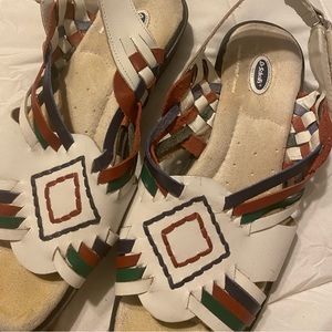 DrScholl’s huarache Aztec sandals